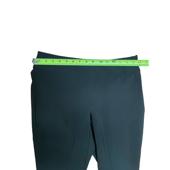 INC International Concepts Women's Black Ruffle Back Split Dress Pants Size 6 - Picture 9 of 11